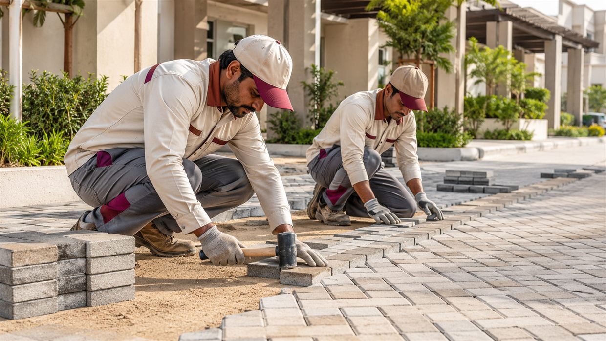 Paving and civil works